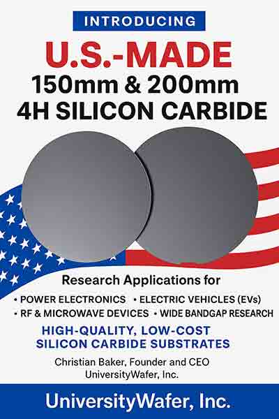 Please let us know if you have a need for substrates? 

Or, you can visit our store https://order.universitywafer.com

 Thanks! Chris