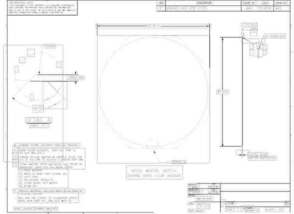 aluminum wafer drawing