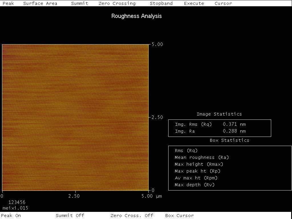 Atomic Force Microscopy Silicon