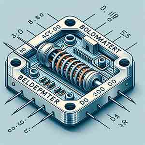 An illustration detailing a bolometer sensor and its mechanism.