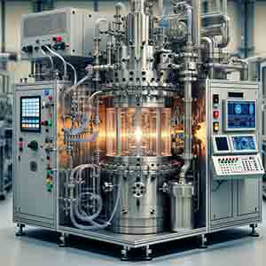 P (Inductively Coupled Plasma) etching tool. This visualization represents the complex nature of such semiconductor manufacturing equipment