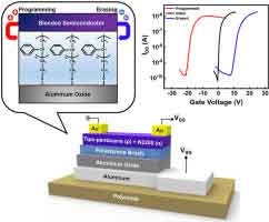 silicon used in organic transistors