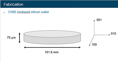 silicon mesh fabrication