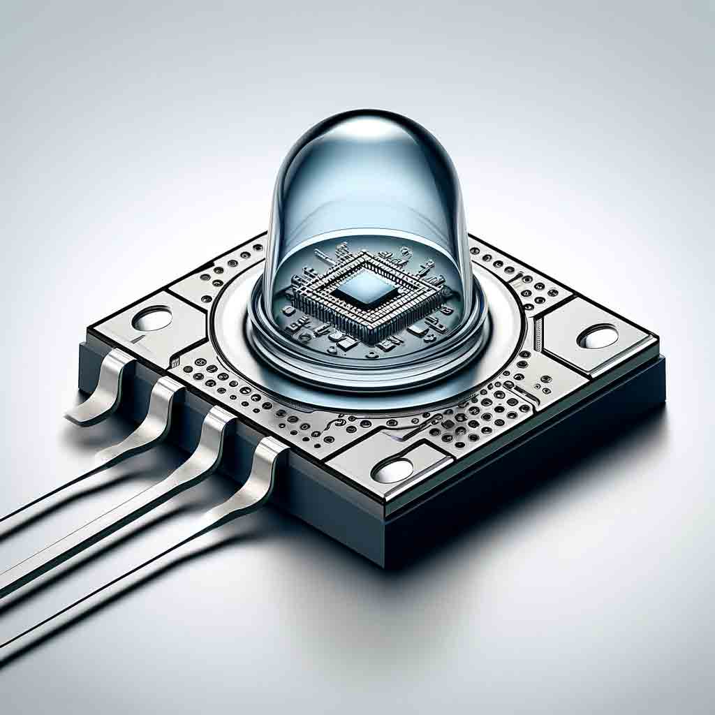 gallium arsenide substrate LED